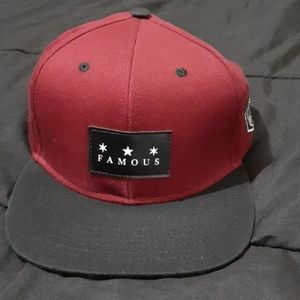 Snap back famous hat